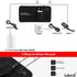 lukirch red infrared led light therapy belts 180 leds 660nm 850nm can be powered by adapter or power bank